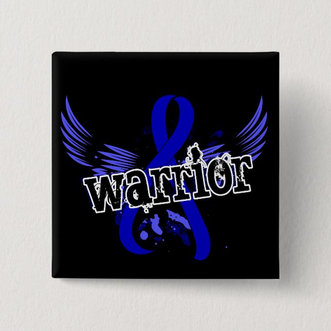 Warrior 16 Rheumatoid Arthritis Pinback Button (Front)