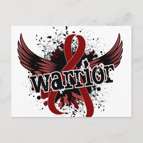 Warrior 16 Sickle Cell Disease Postcard
