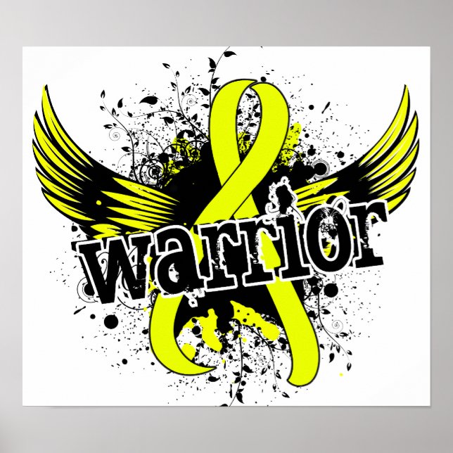 Warrior 16 Testicular Cancer Poster (Front)