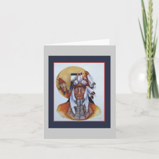 Warrior #1, note card