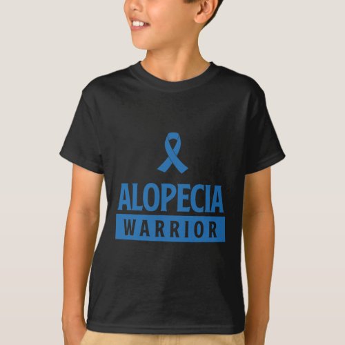 Warrior Alopecia Awareness Gift  T_Shirt