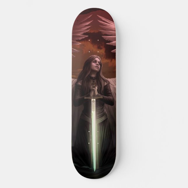 Warrior Angel Skateboard Deck (Front)