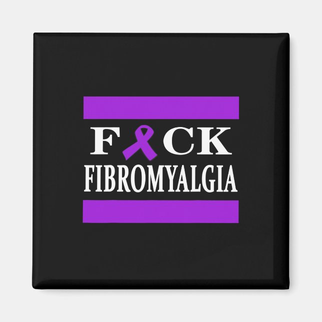 Warrior Awareness Purple Ribbon Gift  Magnet (Front)