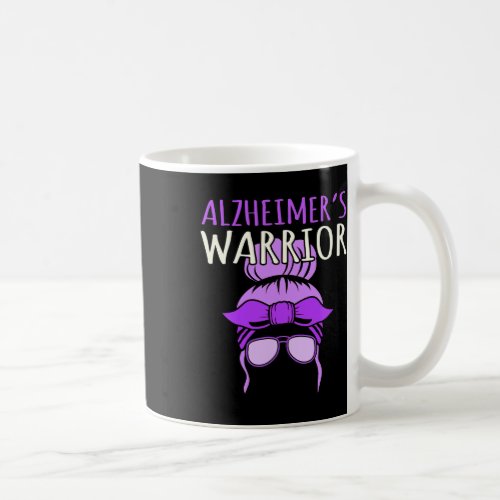 Warrior Awareness Purple Ribbon Month Graphic  Coffee Mug