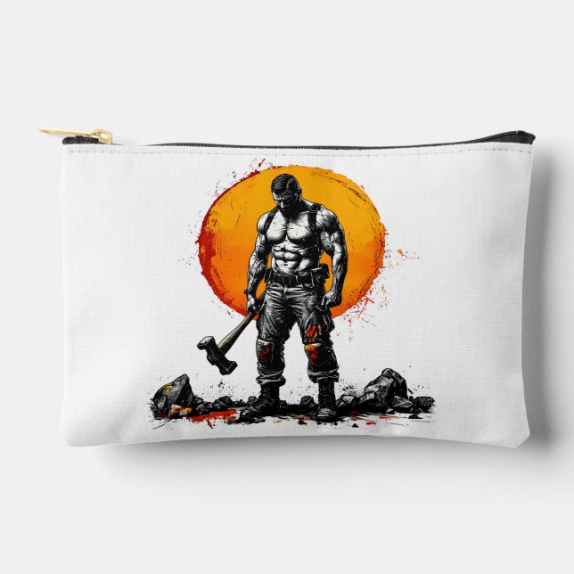 warrior barbarian medieval fantasPrint Cut Sew Bag (Front)