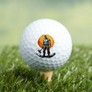 warrior barbarian medieval fantasy hummer strength golf balls
