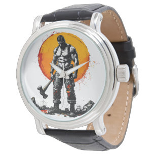 warrior barbarian medieval fantasy hummer strength watch