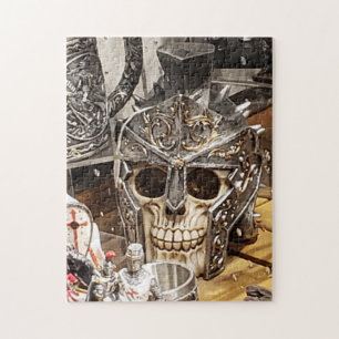 Warrior Beyond the Grave Puzzle, 11" x 14" Jigsaw Puzzle