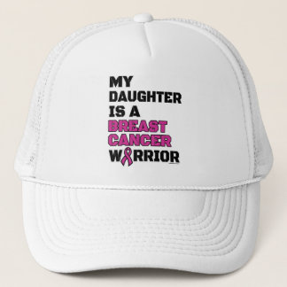 Warrior/Block/Daughter...Breast Cancer Trucker Hat