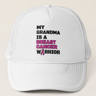 Warrior/Block/Grandma...Breast Cancer Trucker Hat