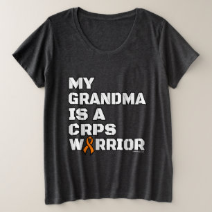 Warrior/Block/Grandma...CRPS Plus Size T-Shirt