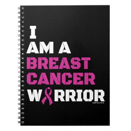 WarriorBlockI amBreast Cancer Notebook