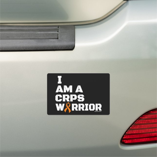 Warrior/Block/I Am...CRPS Car Magnet (In Situ)