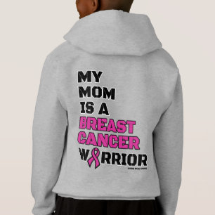 Warrior/Block/Mom...Breast Cancer Hoodie