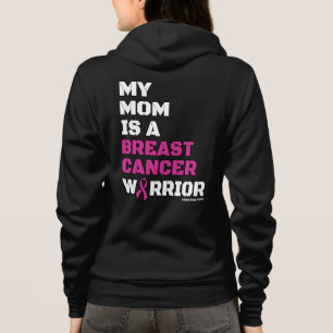 Warrior/Block/Mom...Breast Cancer Hoodie