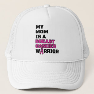 Warrior/Block/Mom...Breast Cancer Trucker Hat