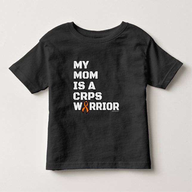 Warrior/Block/Mom...CRPS Toddler T-shirt (Front)