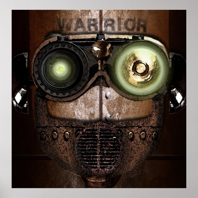 Warrior Bot Poster (Front)