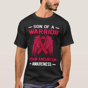 Warrior Brain Aneurysm Awareness Month Supporter G T-Shirt