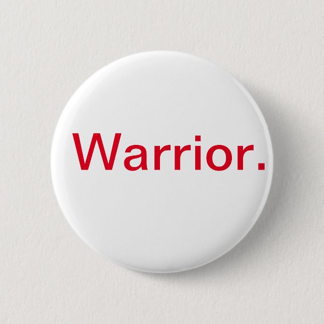 Warrior Button (Front)