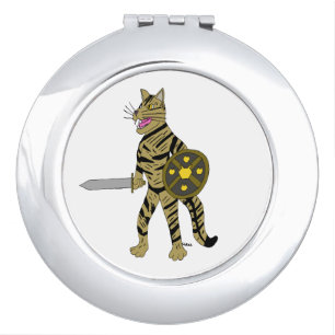 Warrior Cat Compact Mirror
