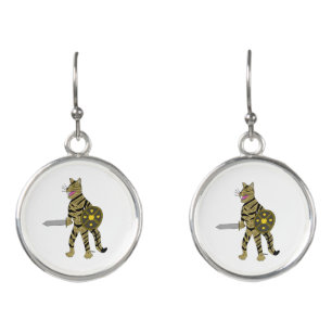 Warrior Cat   Earrings