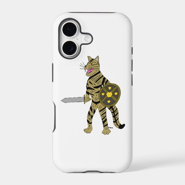 Warrior Cat Iphone Case (Back)