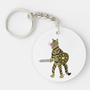 Warrior Cat Keychain