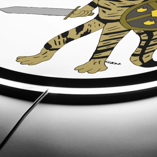 Warrior Cat LED Sign (Edge)