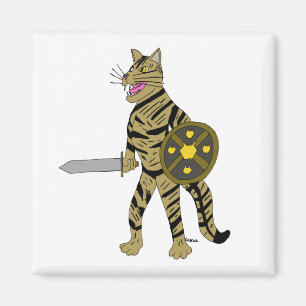 Warrior Cat Magnet