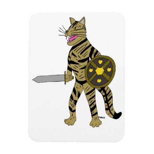 Warrior Cat  Magnet