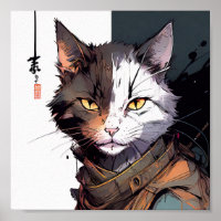 Warrior Cat Poster