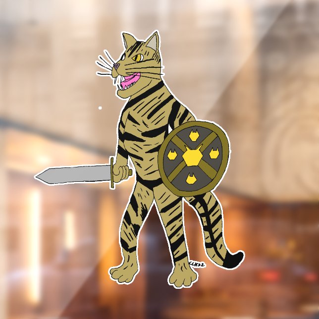Warrior Cat Window Cling (Sheet 2)