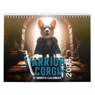 Warrior Corgis Calendar