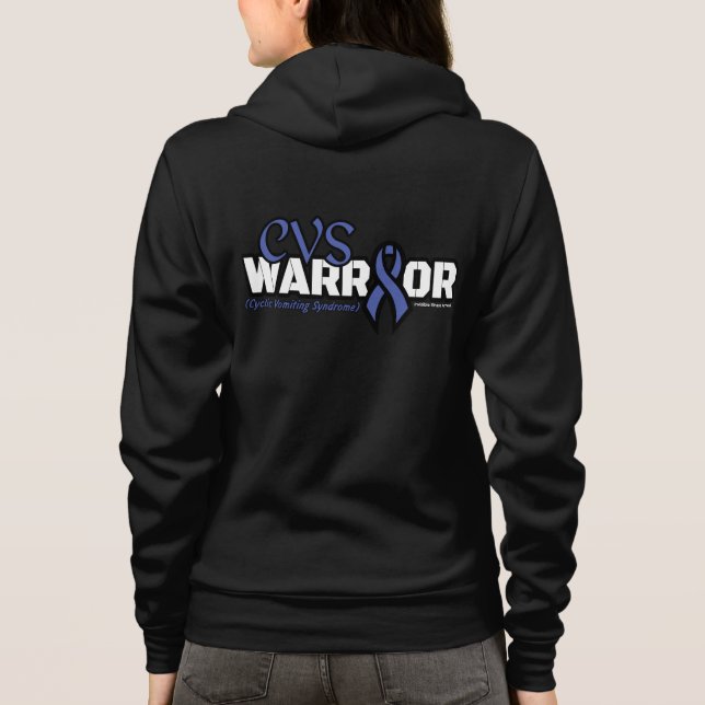 WARRIOR...CVS HOODIE (Back)