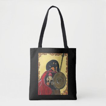 Warrior Dachshund   Tote Bag by Dachshunds_by_Joanne at Zazzle