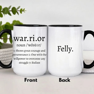 Warrior Definition Mug