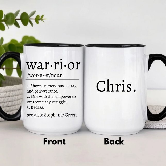 Warrior Definition Mug (Creator Uploaded)