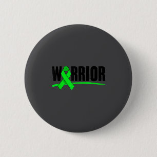 Warrior Depression Anxiety Mental Health Awareness Button