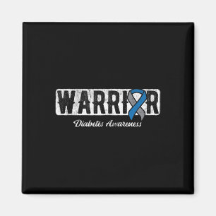 Warrior Diabetes Awareness Magnet