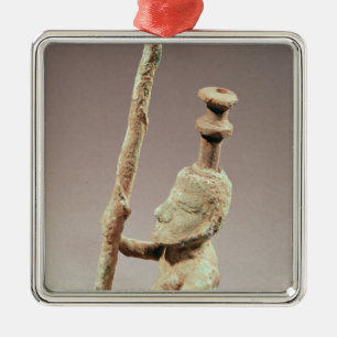 Warrior, Dong-son Civilisation, from Vietnam Metal Ornament
