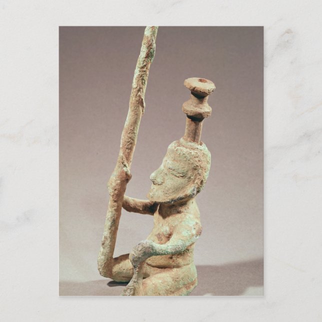 Warrior, Dong-son Civilisation, from Vietnam Postcard (Front)