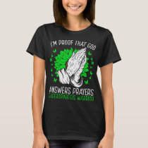 Warrior Faith God Gastroparesis Awareness Ribbon T-Shirt