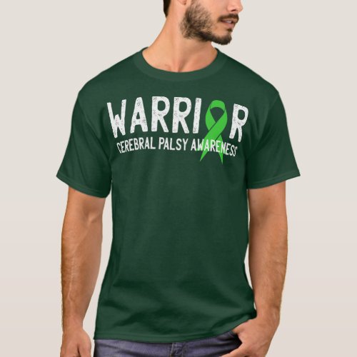 Warrior Fighter Cerebral Palsy Awareness CP T_Shirt