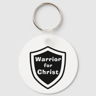 Warrior for Christ Keychain