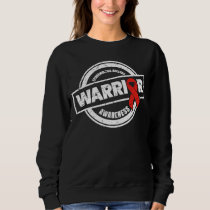 'Warrior'  for Epidermolysis Bullosa Awareness Mon Sweatshirt