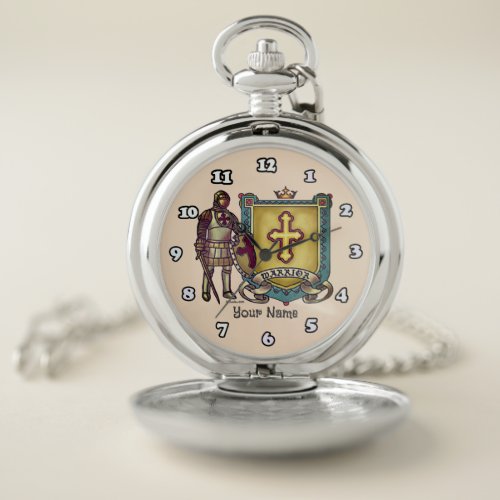 Warrior For Jesus Christian Pocket Watch