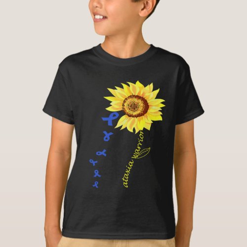 Warrior Fun Design Ataxia Awareness  T_Shirt