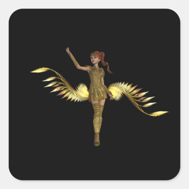 Warrior Girl Stickers (Front)