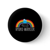 Warrior Hydrocephalus Awareness Brain Shunt Surviv Button